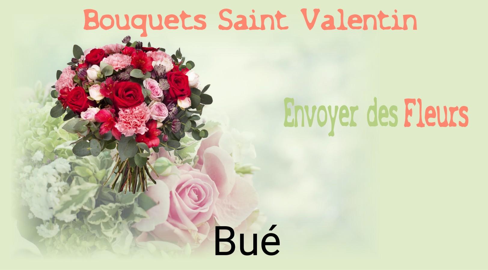 Roses de Saint-Valentin livrées à Bué